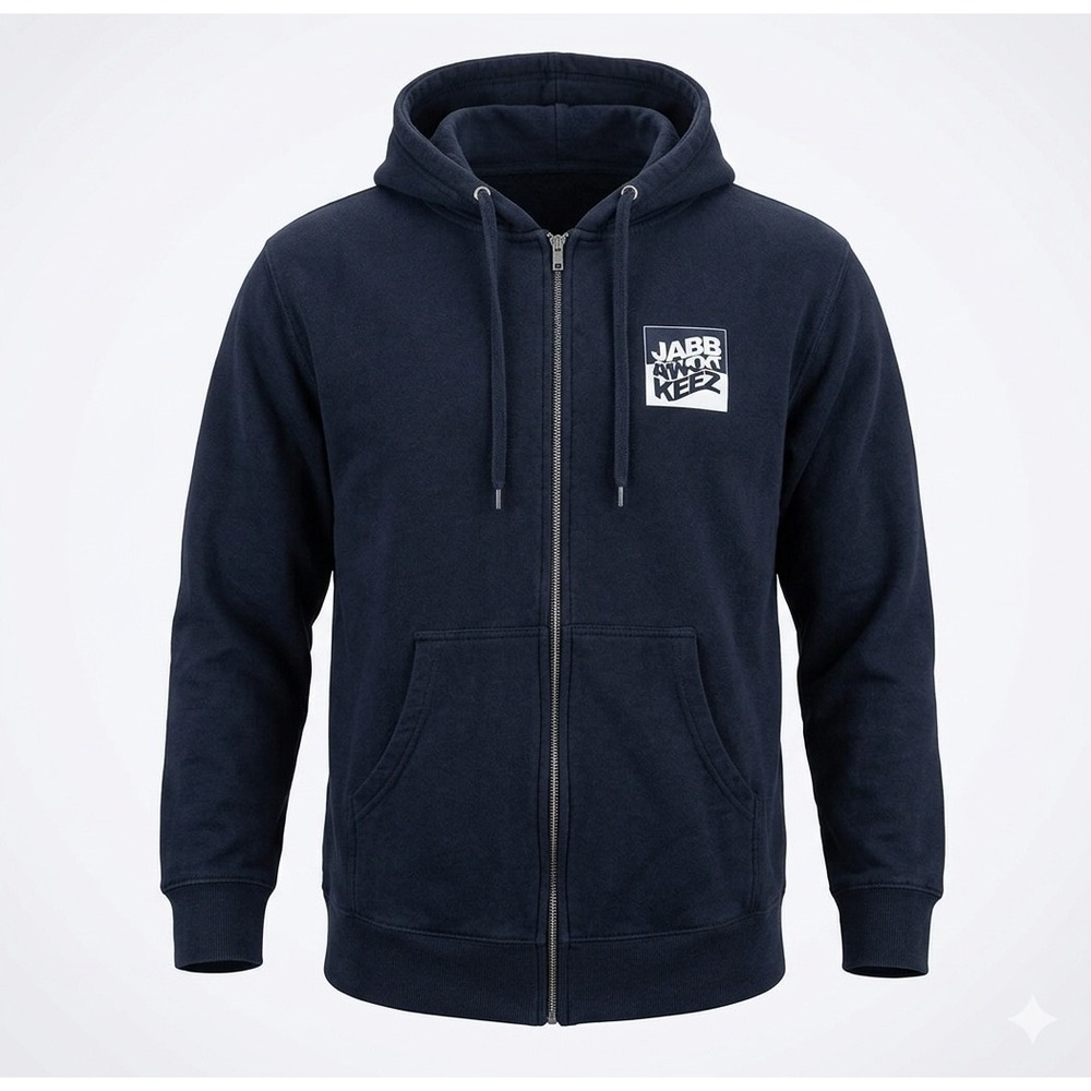 Independent Trading Co SS 4500ZP JBWKZ Jabawockeez Blue Zip Up Hoodie. Size XL